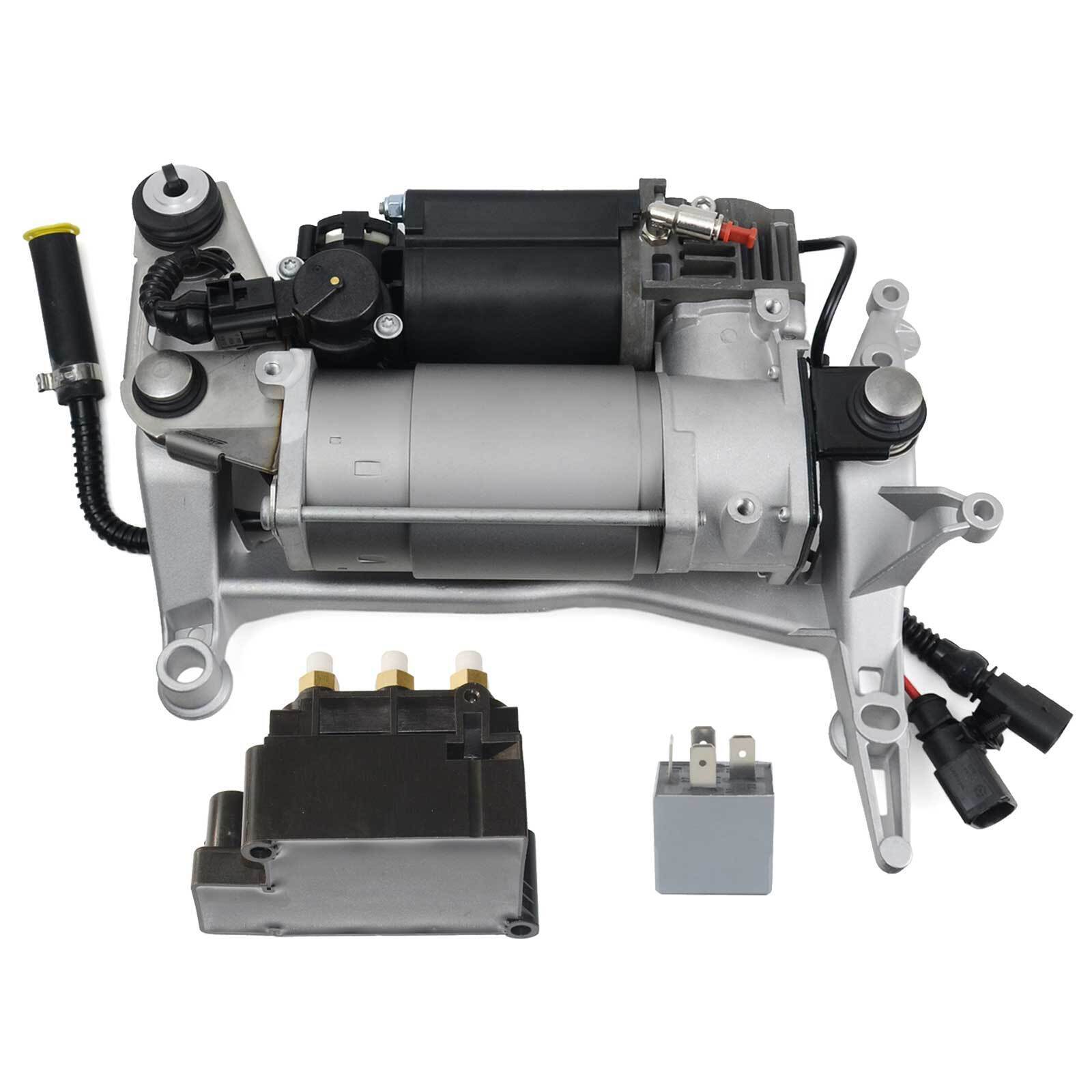 For VW Touareg Porsche Cayenne Air Suspension Compressor Pump Valve Block Relay