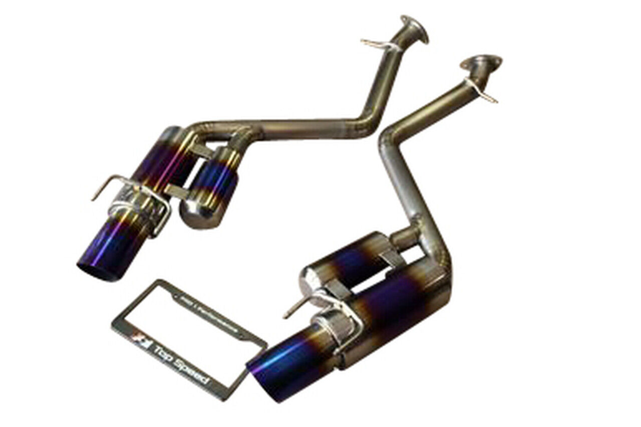 Fits Lexus IS200T IS250 IS300 IS350 14-19 Titanium Axle-Back Exhaust System