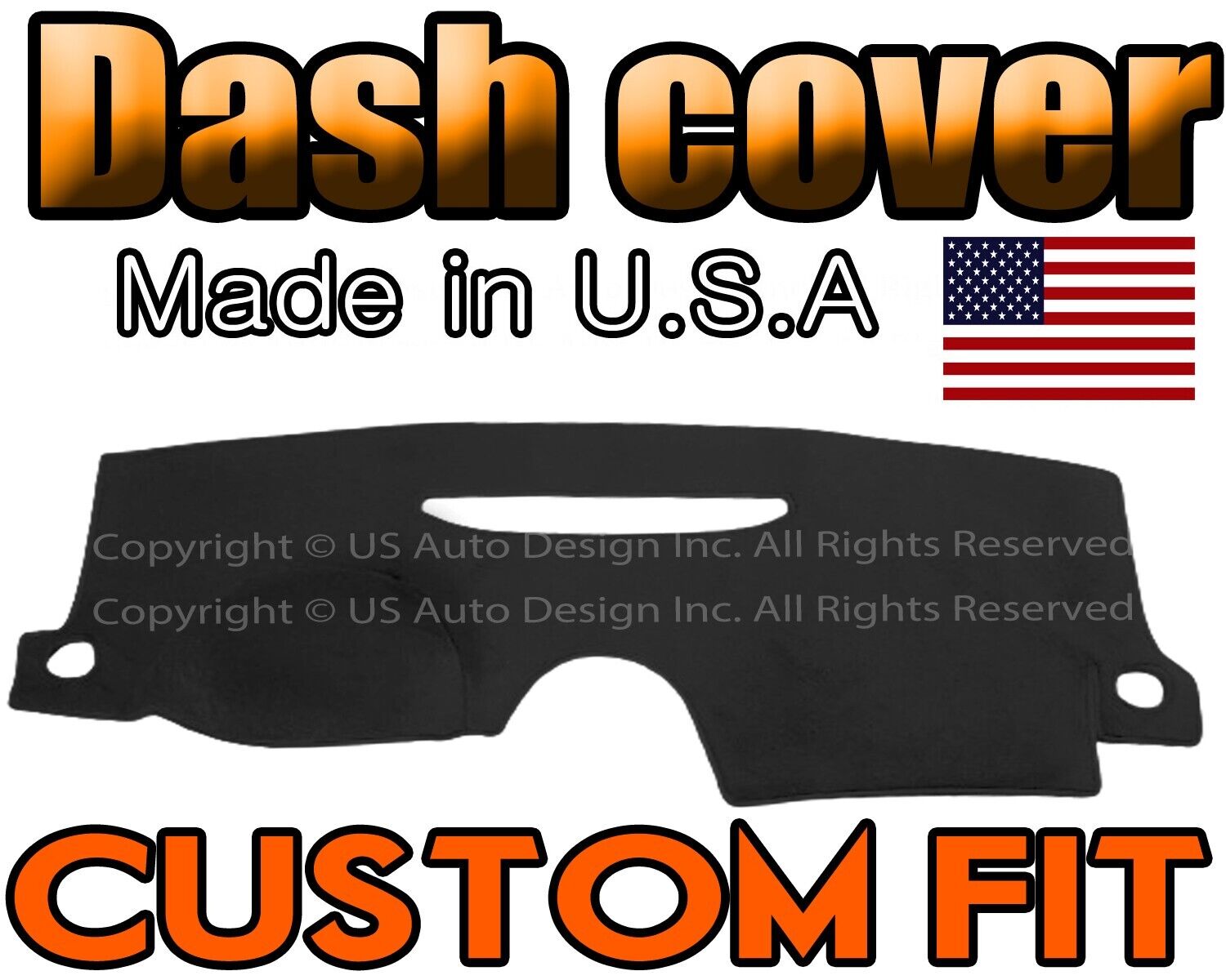 fits 2007-2008  SATURN  AURA  DASH COVER MAT DASHBOARD PAD /  BLACK