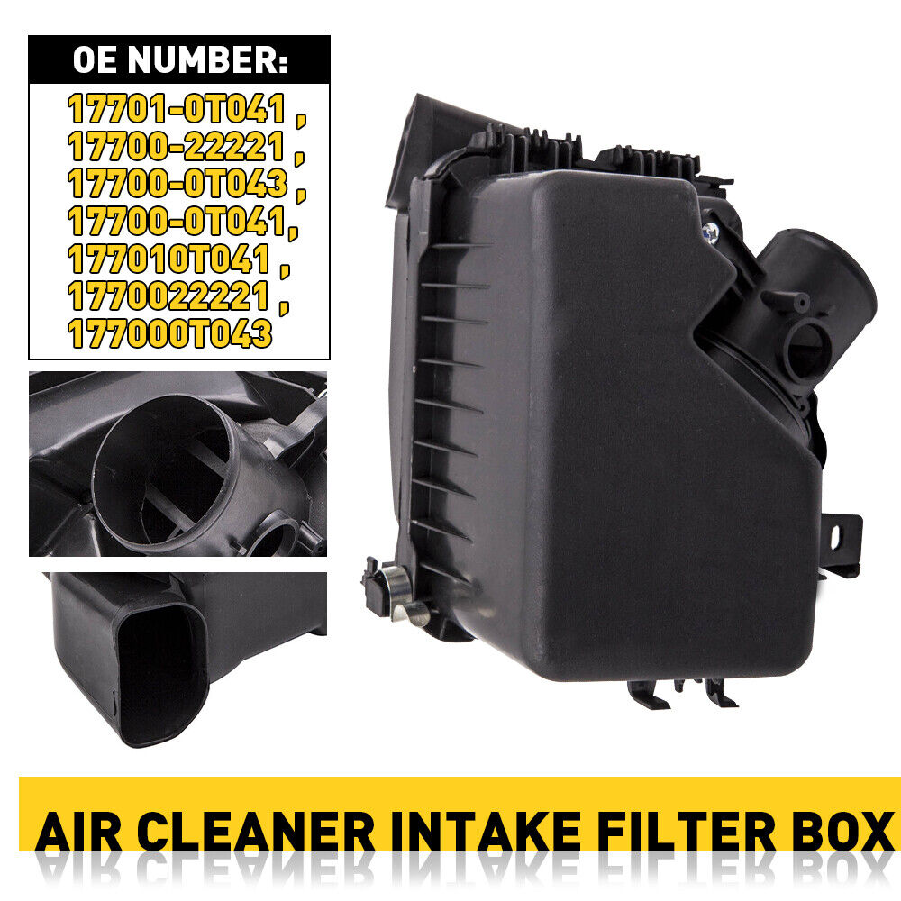Air Cleaner Intake Filter Box for Toyota Corolla 2009-2018 I4 1.8L 17701-0T041