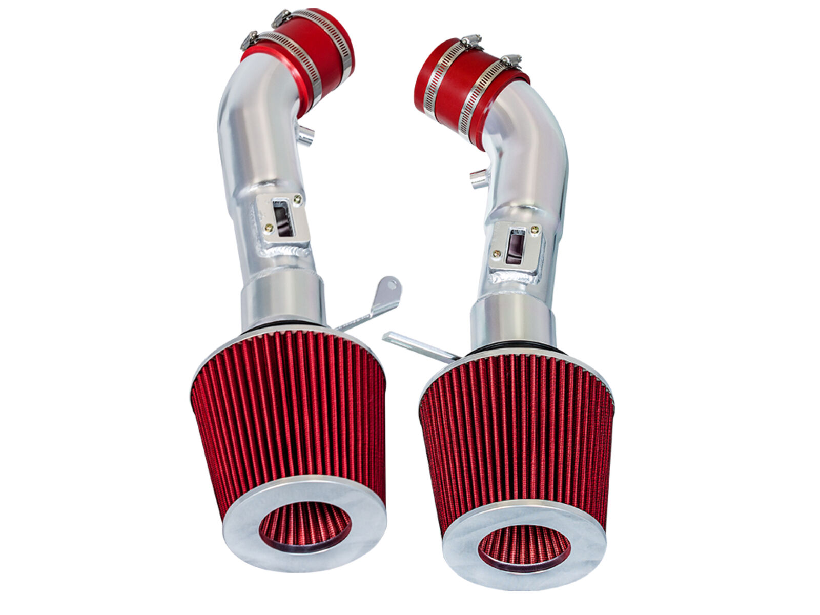 Cold Heat Shield Air Intake + RED Filter for 09-20 370Z / 08-13 G37 3.7L V6