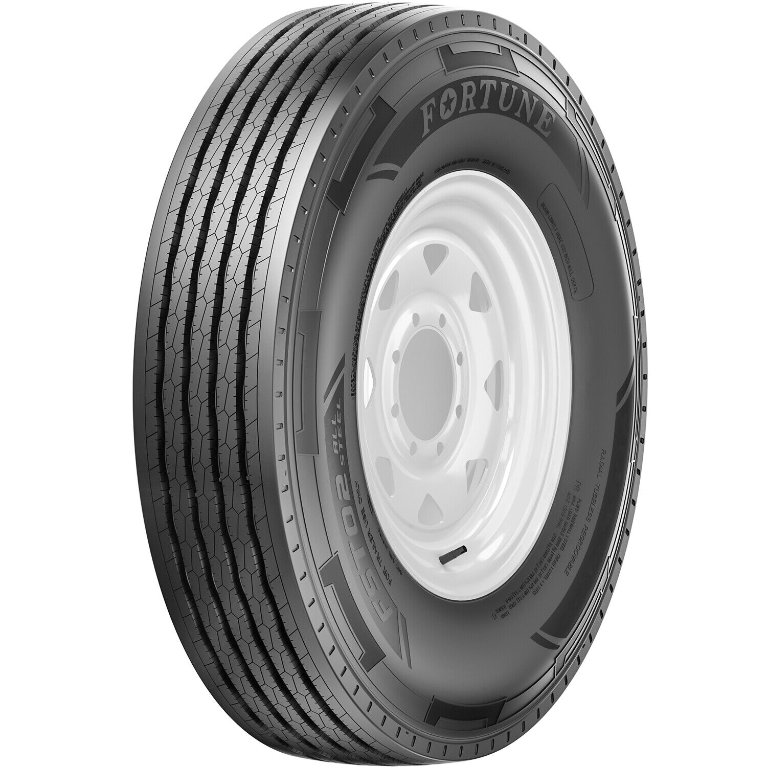2 Tires Fortune FST02 All Steel ST 235/85R16 Load G 14 Ply Trailer