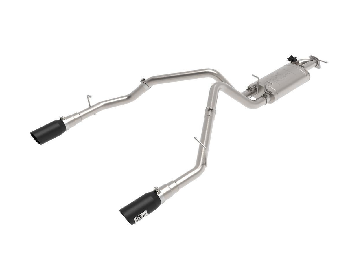 aFe 49-32081-B-AK Gemini XV 3 IN 304 Stainless Steel Cat-Back Exhaust System w/