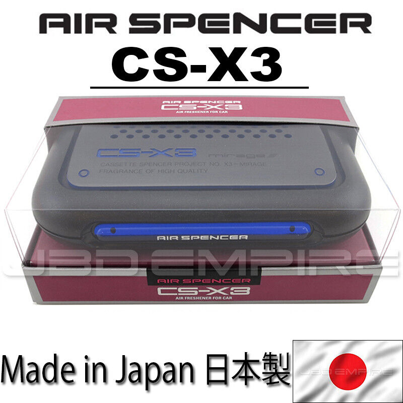 CS-X3 Air Spencer Eikosha Air Freshener Case JAPAN JDM GENUINE CSX3 - Crystal