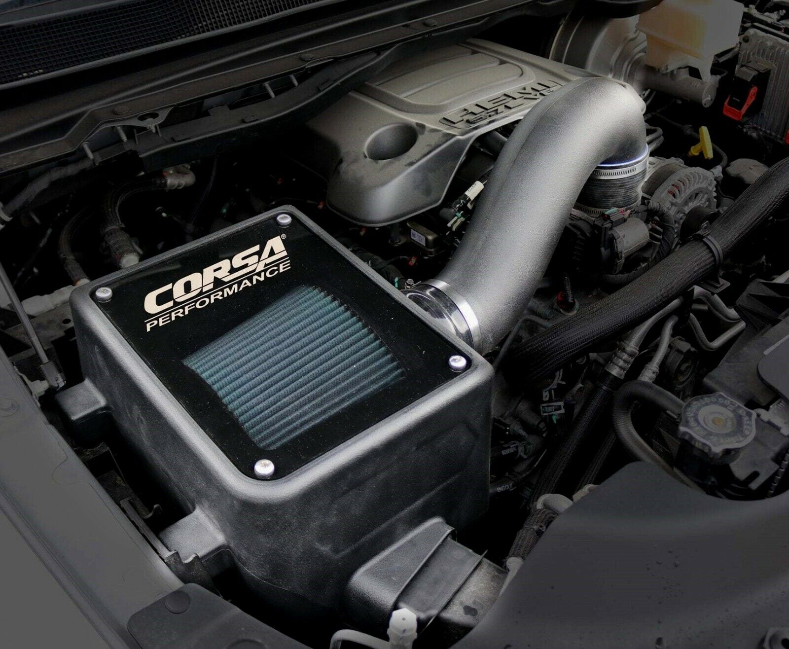 Corsa 46557-1 MaxFlow Filter Cold Air Intake Fits 2019-2022 RAM 1500 5.7L V8