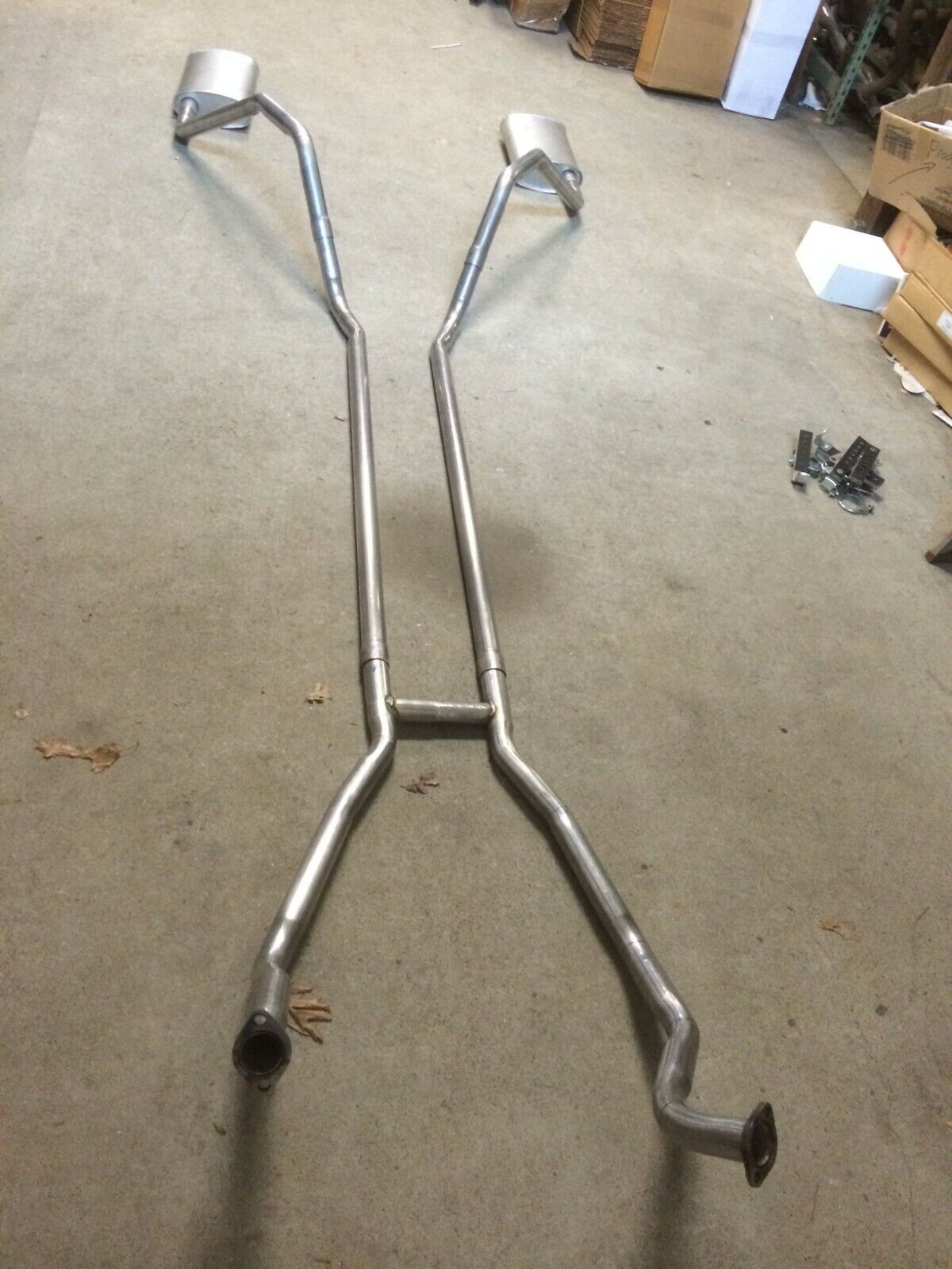1959, 1960 Ford Thunderbird 352 Complete Dual NOS Stock Style Exhaust System 