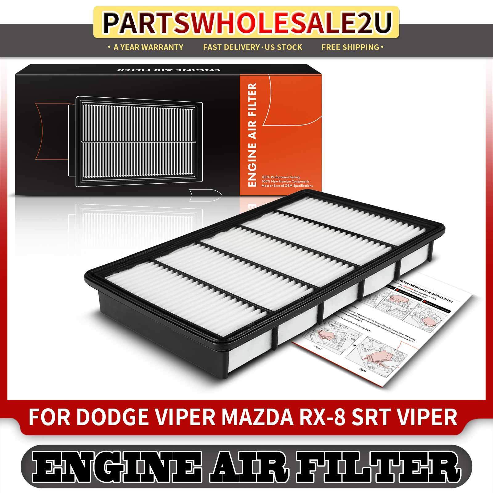 Engine Air Filter for Dodge Viper 08-10 15-17 Mazda RX-8 04-11 SRT Viper 13-14