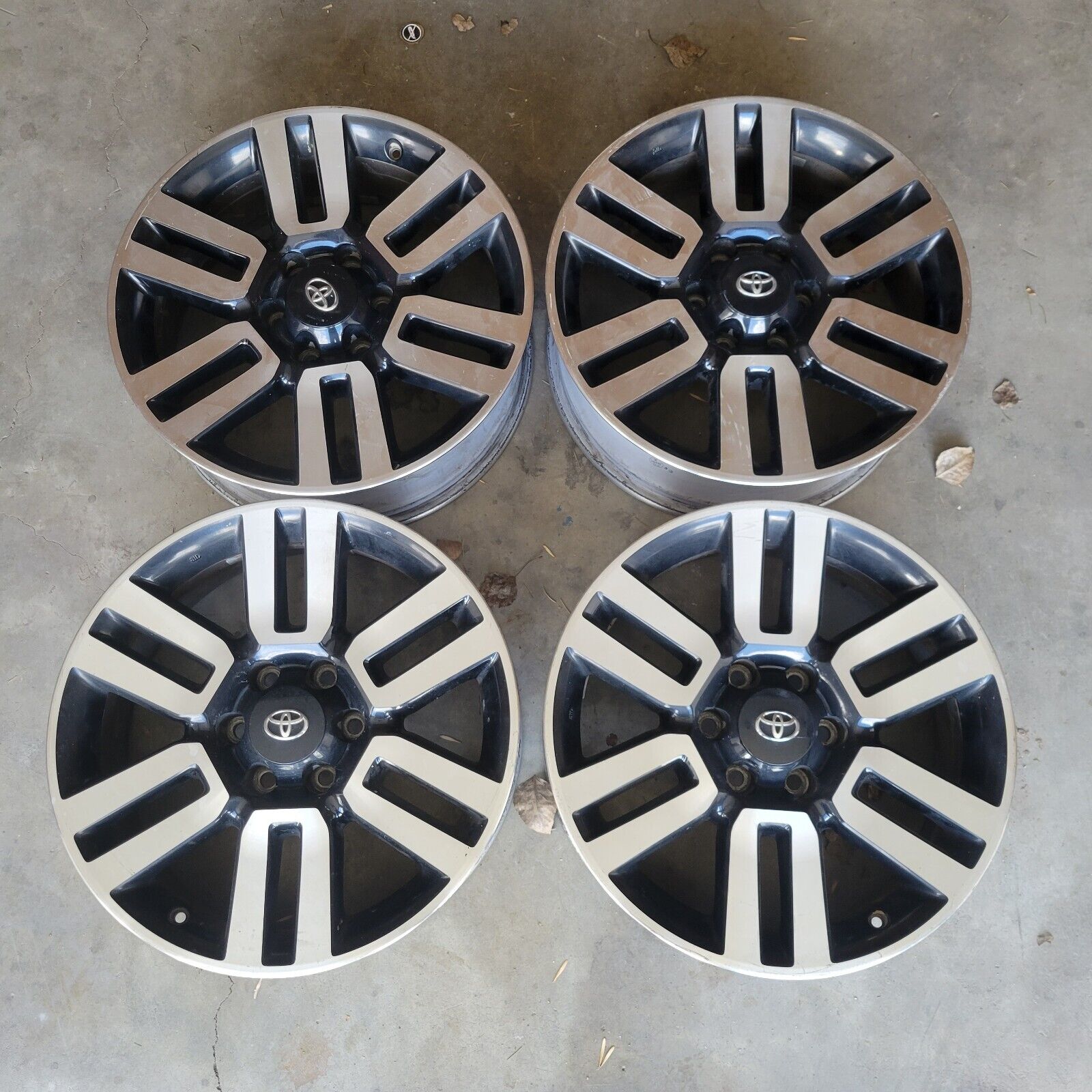 Toyota Machined Black 4 Runner OEM Wheel 20” 2014-2023 Original Rim 69561A