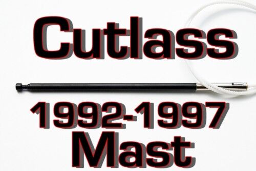 CUTLASS SUPREME All BLACK Power Antenna MAST 1992-1997