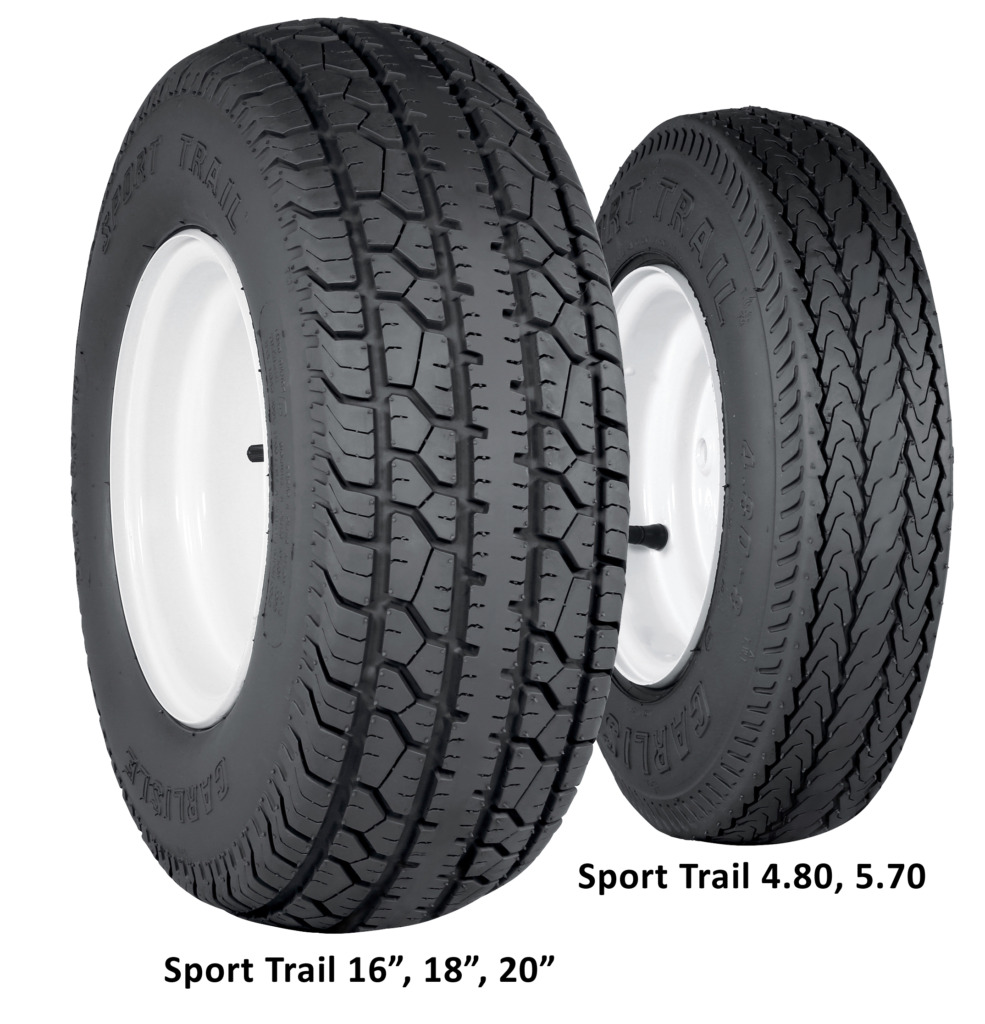 5708 5.70R8/4 Carlisle Sport Trail Trailer Tire B BW, New Tire -Qty 1