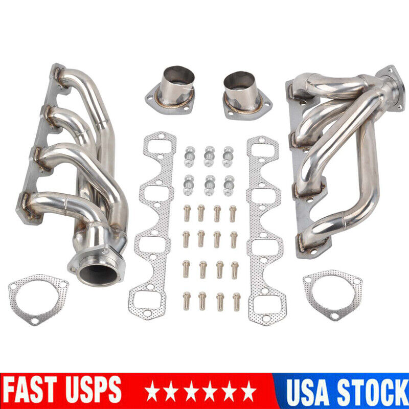 Stainless Steel Headers Shorty For Ford 260 289 302 Mustang 302CU 5.0 1964-1977