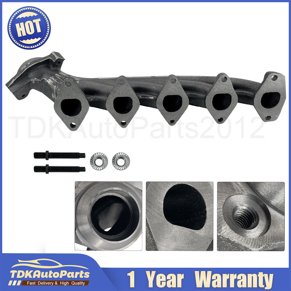 Right Passenger Side Exhaust Manifold For Ford F250 F350 F450 F550 6.8L V10 