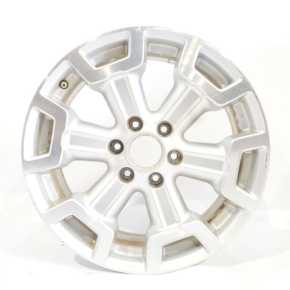 Used Wheel fits: 2017 Nissan Titan xd 20x7-1/2 alloy 6 spoke painted Grade B