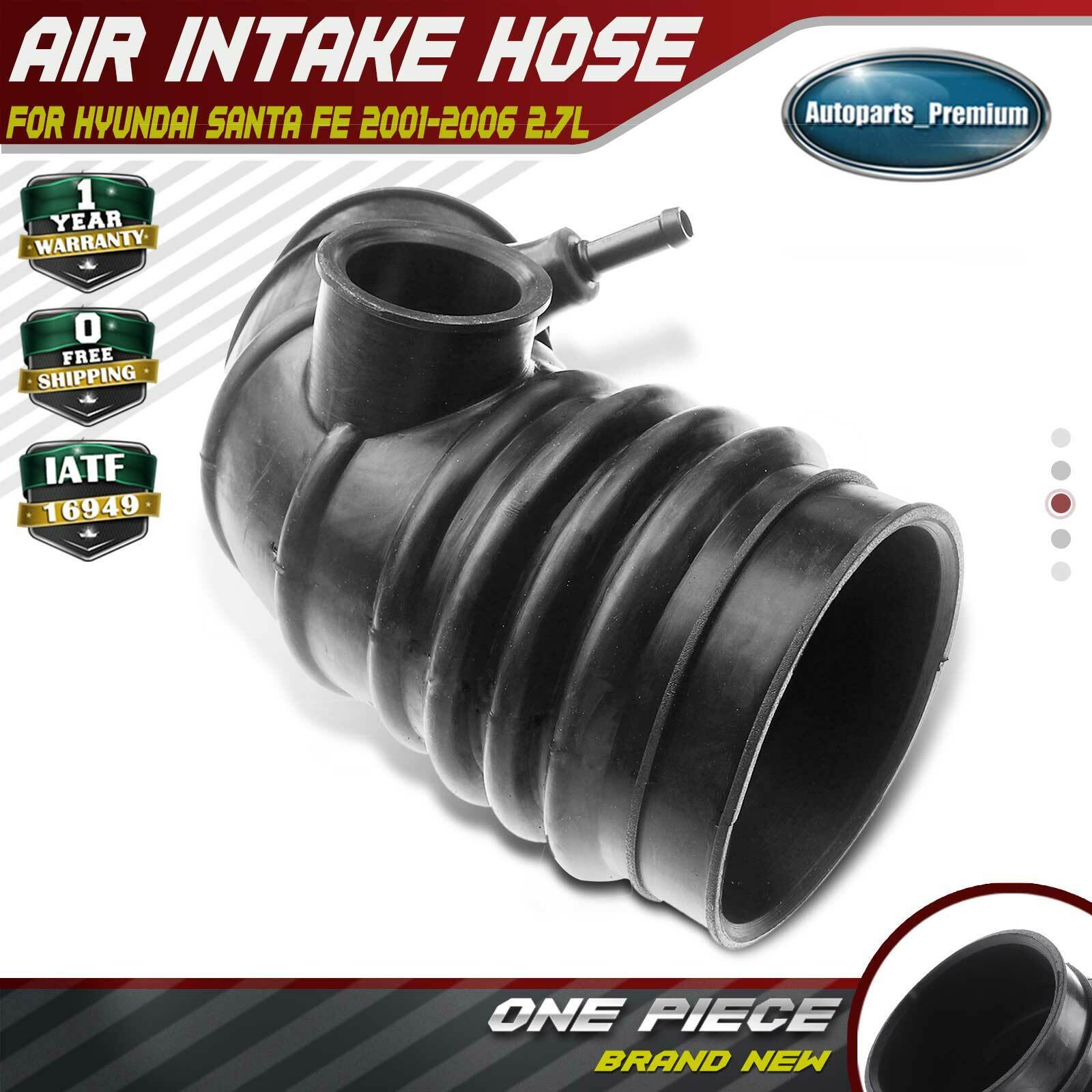 Air Clean Intake Tube Hose for Hyundai Santa Fe 2001-2006 V6 2.7L Gas 2813937130
