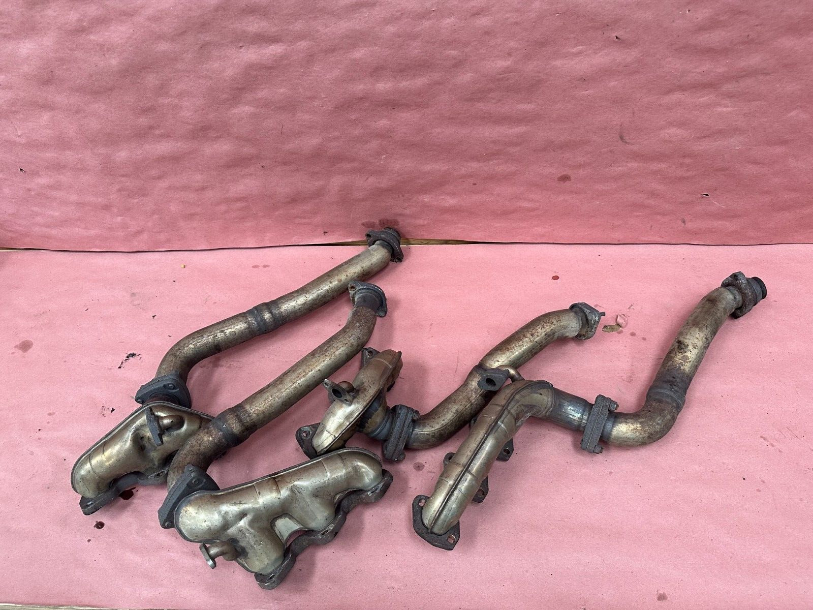 M73 V12 Exhaust Manifold Headers W Pipes BMW E38 750IL 750 OEM