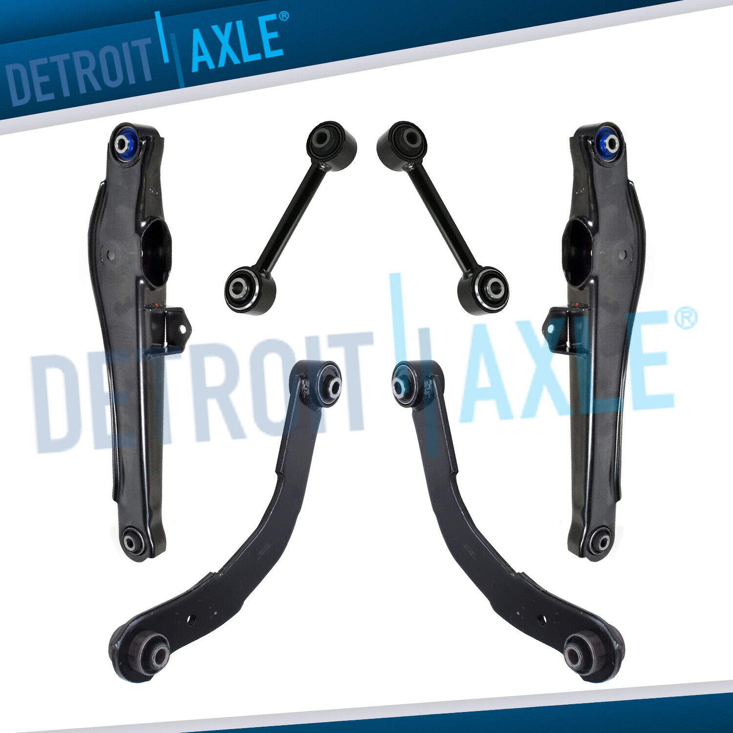 Rear Upper Lower Control Arms Lateral Toe Arms for Jeep Compass Patriot Caliber