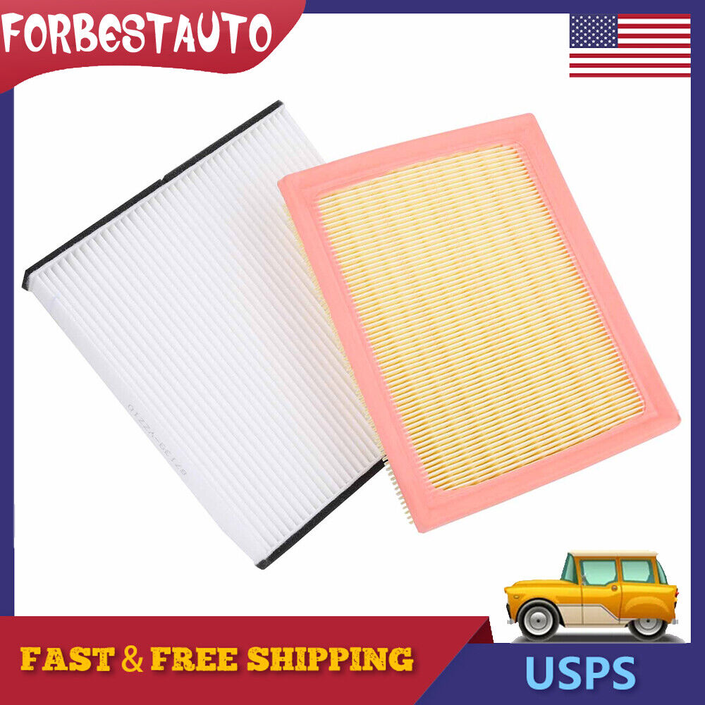 For 2010-2015 Toyota Prius 4-Door l4 1.8L Engine & Cabin Air Filter Combo Set US