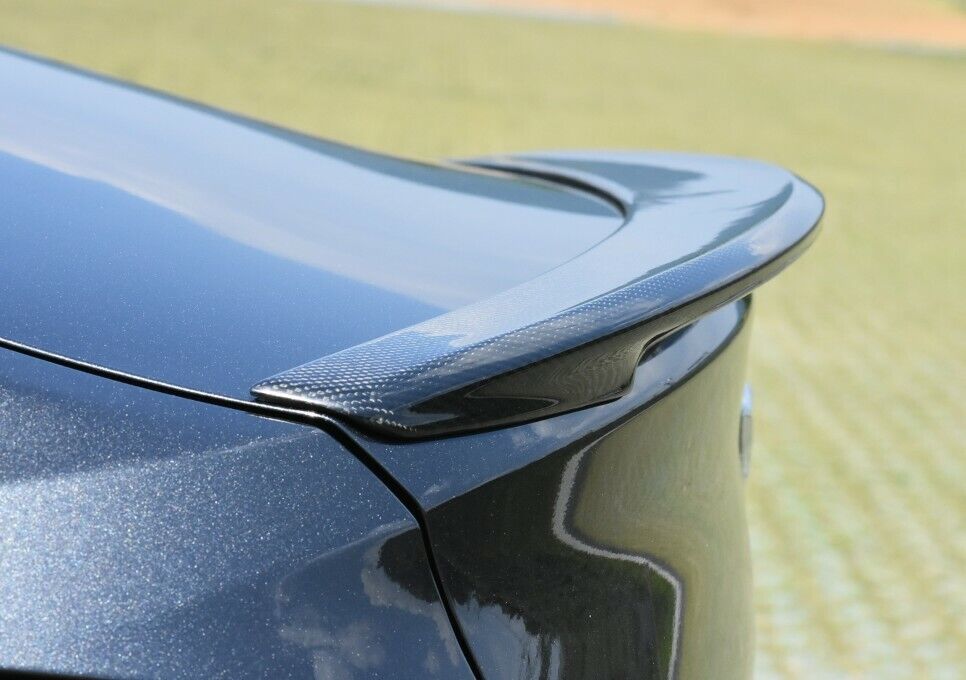 (Fits: 2016-2019 genesis G80 Sedan) Real carbon Rear Trunk Wing Spoiler