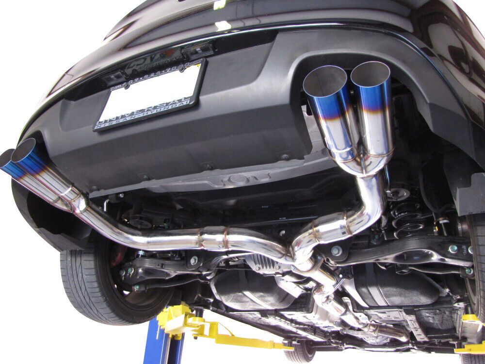 ISR Performance RACE Exhaust w/ Titanium Tips for Hyundai Genesis Coupe 2.0T