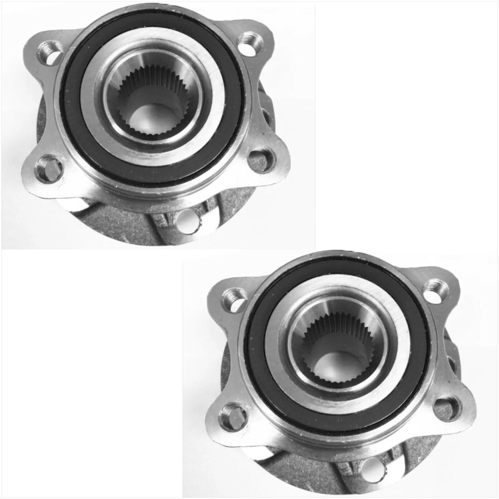 Front Wheel Hub Bearing Assembly For Audi A4 A5 A6 A7 A8 S4 S5 S6 S7 S8  Pair