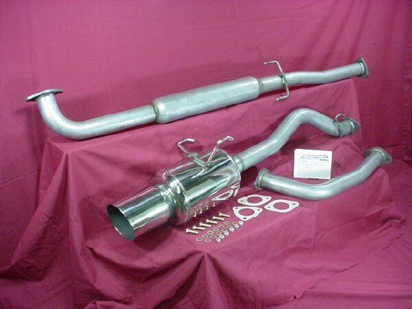 CatBack Exhaust Honda Civic Coupe EX LX DX 92-95 Holley