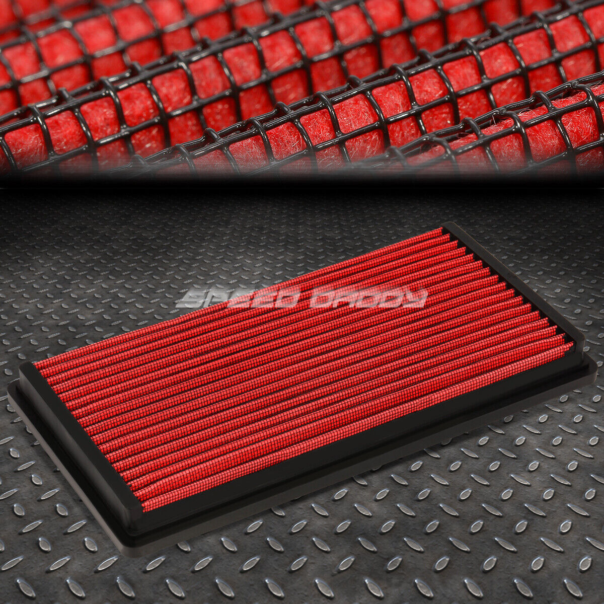 FOR 95-05 CHEVY BLAZER 4.3 RED REUSABLE&WASHABLE HIGH FLOW DROP IN AIR FILTER