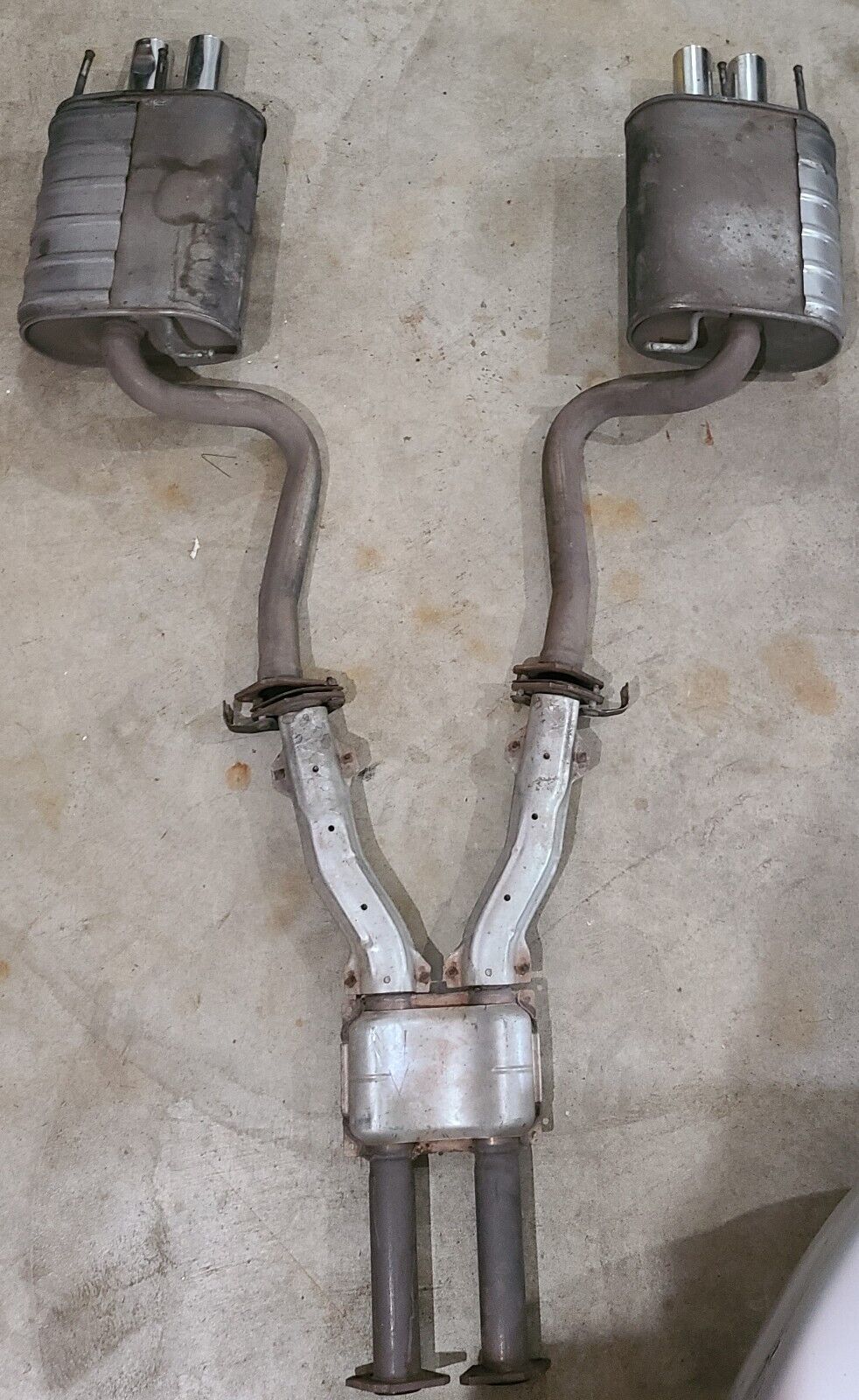 1995 300zx Twin Turbo STOCK exhaust (2 Seat) 
