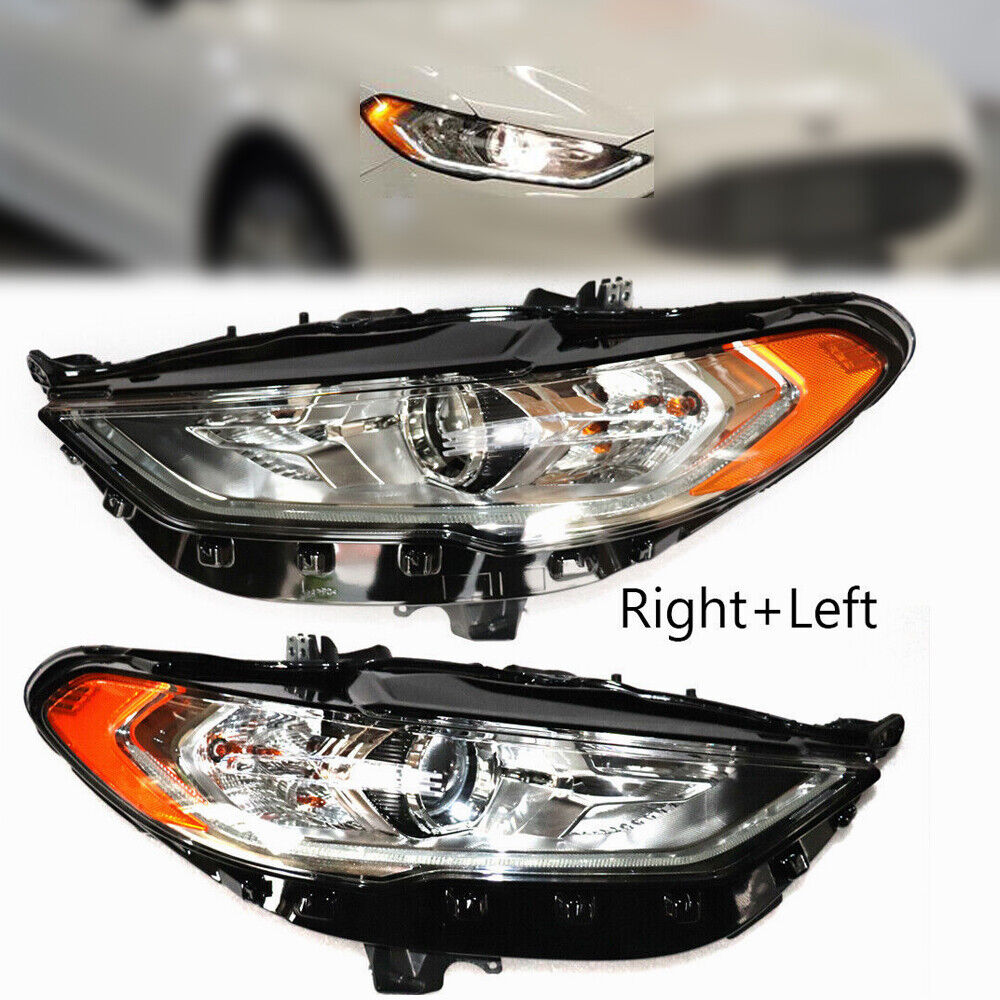 FOR FORD FUSION 2017-2020 PAIR LED PROJECTOR HEADLIGHTS ASSEMBLY LH+RH HEADLAMPS