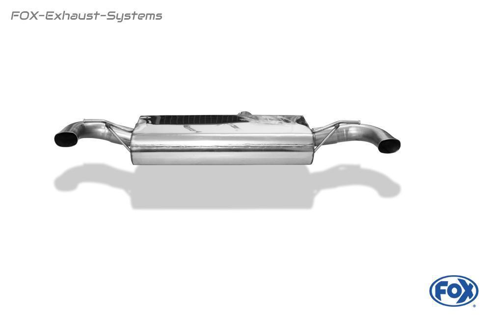 Stainless Steel Racing System Mercedes A45 AMG W176 for Orig. Tail Pipes