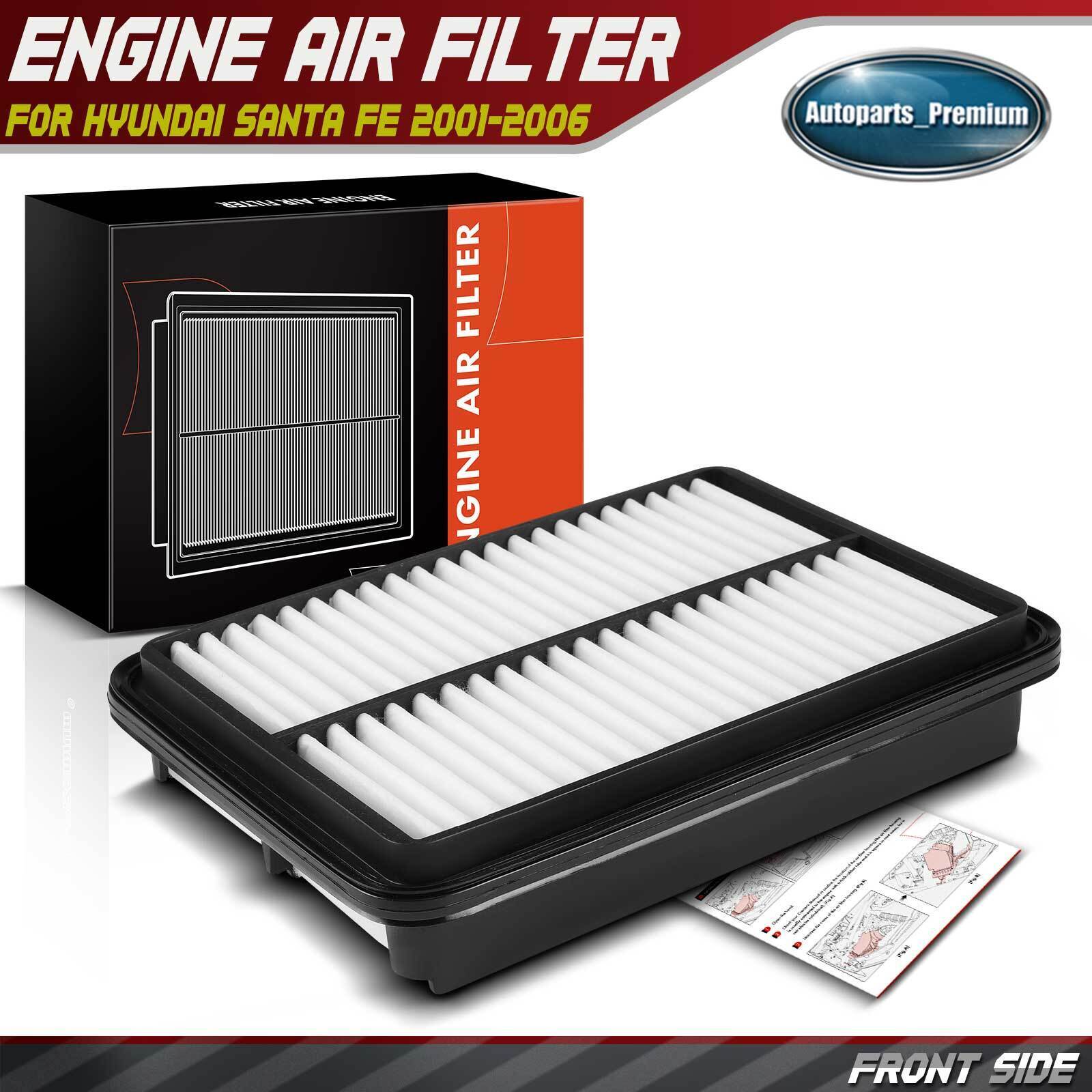 Engine Air Filter for Hyundai Santa Fe 2001 2002-2006 2.4L 2.7L 3.5L 2811326000