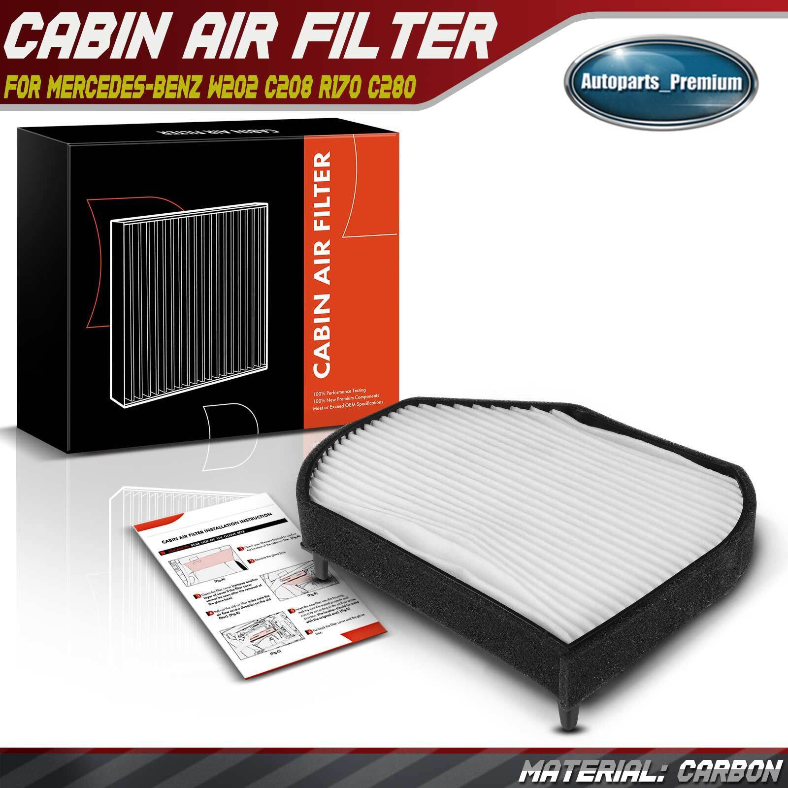 Cabin Air Filter for Mercedes-Benz W202 C208 A208 C280 CLK320 SLK230 Chrysler
