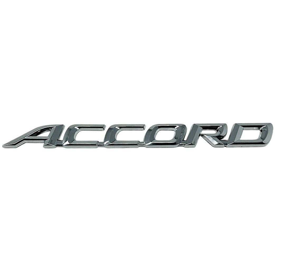 FOR 2000 - 2007 Accord Trunk Lid Logo Badge Nameplate Chrome Emblem Sport