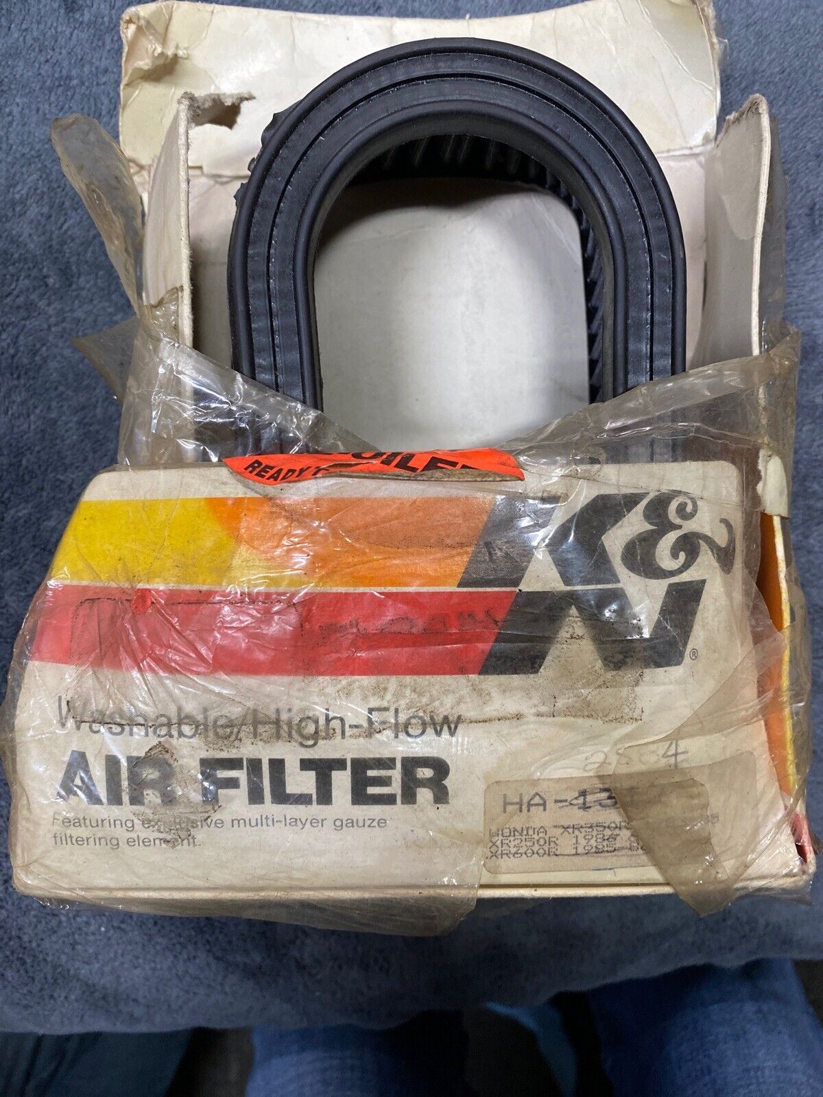 K&N Air Filter Fits A ( XR250 )