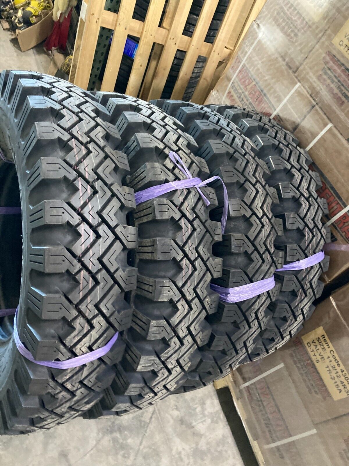 4 New Bias Tires 8.25 20 NUTECH N300 Super Traction 10ply Mud & Snow Tread