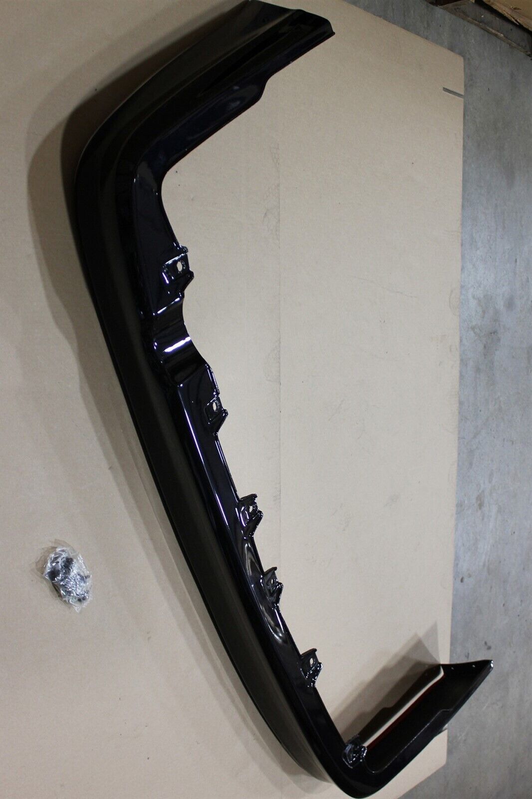 OEM Factory 01-02 Civic COUPE Black Pearl Rear Lip Spoiler Bumper Trim Aero Kit