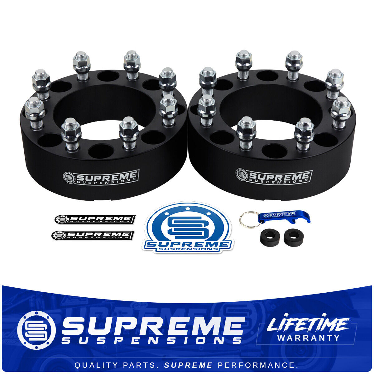 Wheel Spacers For Ford F-250 F-350 Super Duty Excursion - 8x170mm BP / M14x1.5