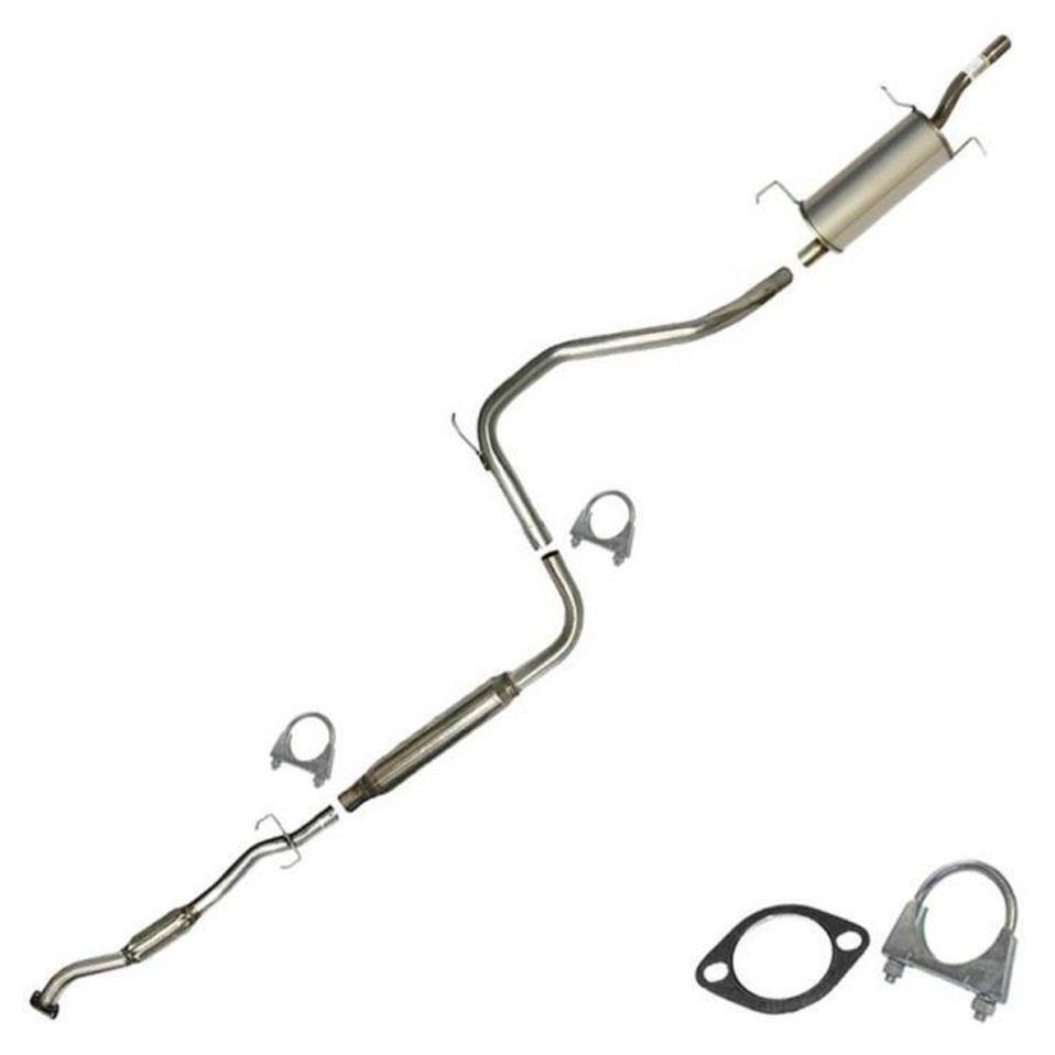 Stainless Steel Exhaust System Kit fits: 1998-2003 Ford Escort ZX2
