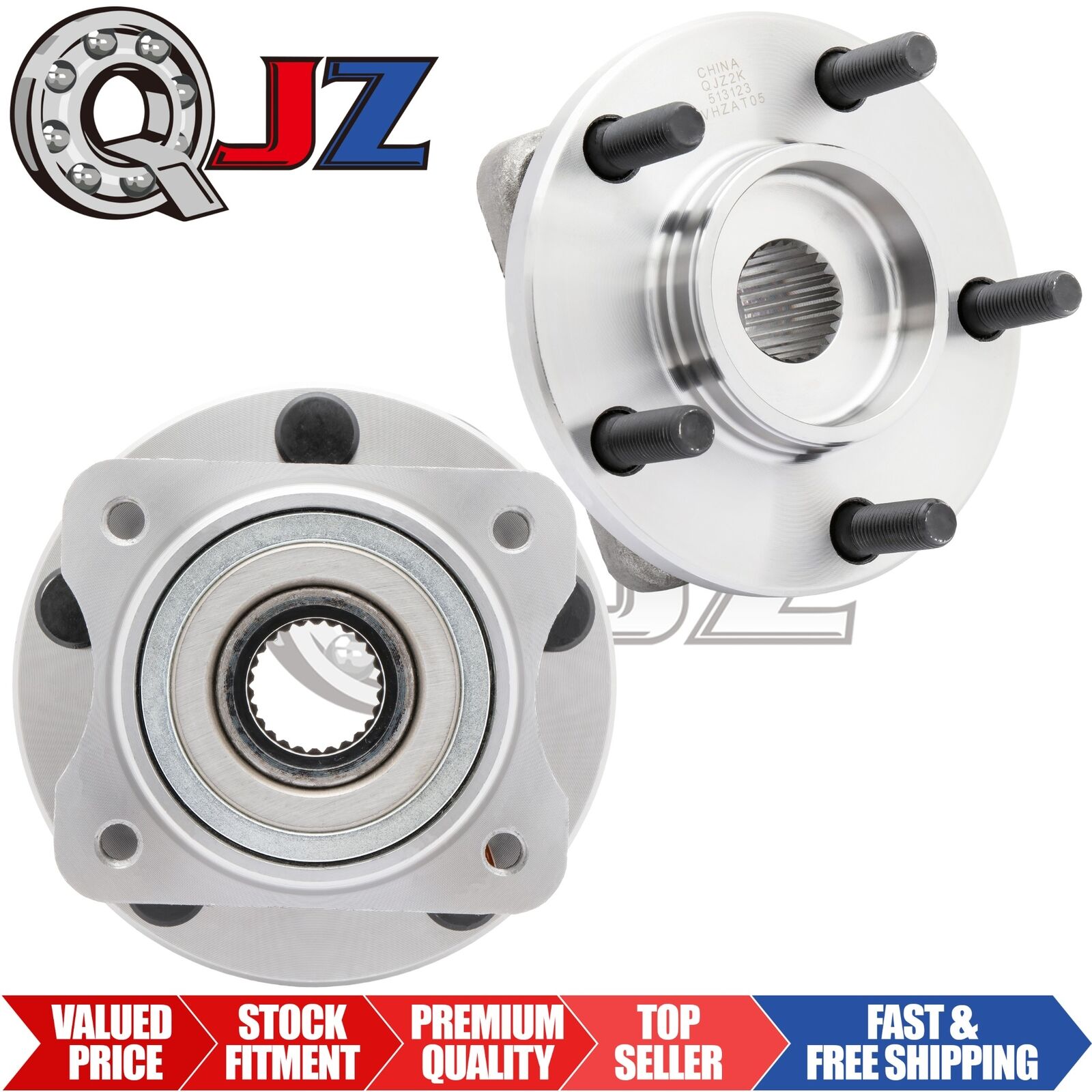 [FRONT(Qty.2)] Wheel Hub Assembly For 2000 Chrysler Grand Voyager FWD/AWD-Model