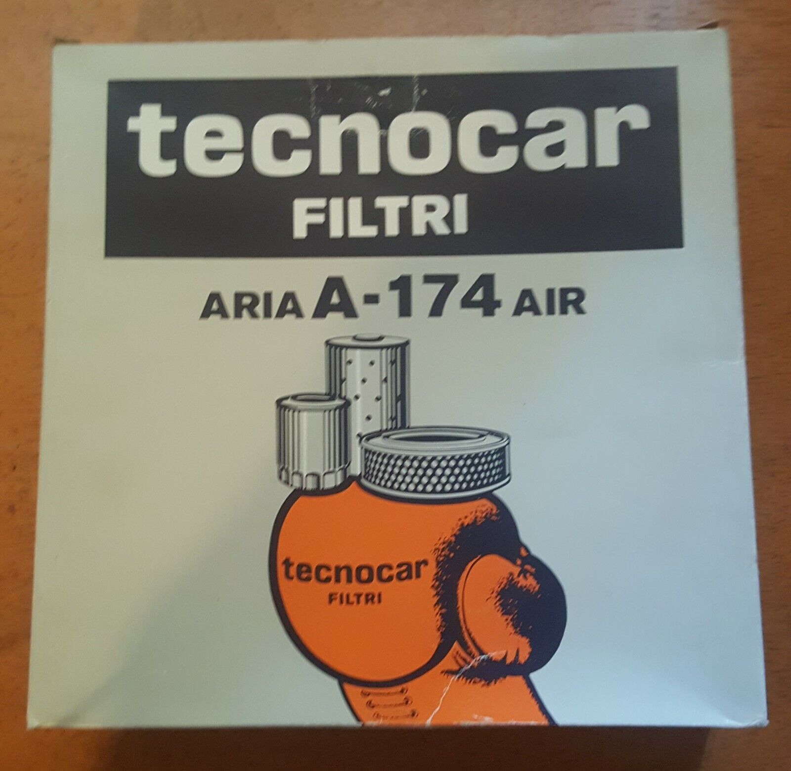 Fiat X19 X1/9 1500 series 2 (carburettor) Air Filter element. Technocar A-174