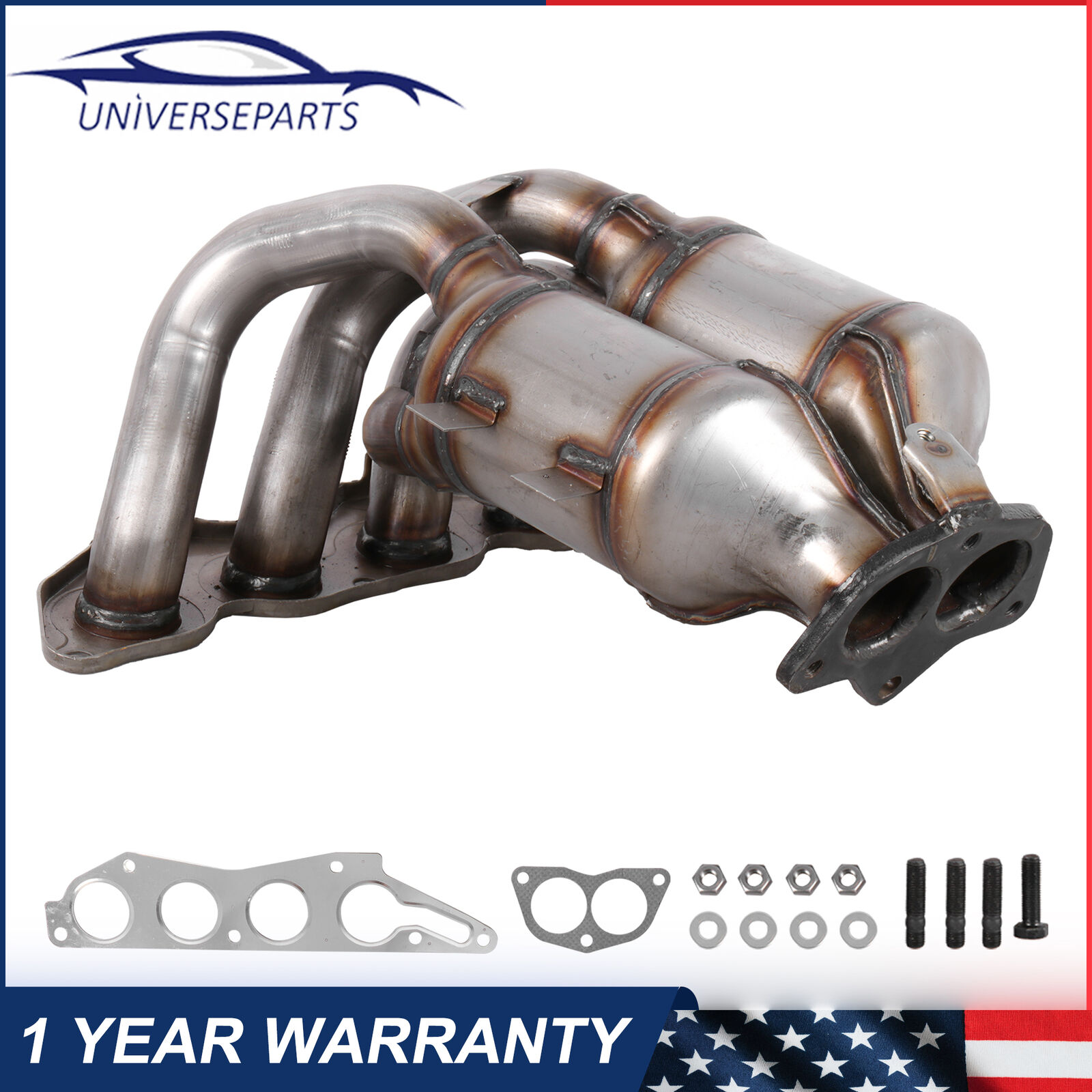 FOR 2004-2012 MITSUBISHI GALANT 2.4L CATALYTIC CONVERTER EXHAUST MANIFOLD 642249