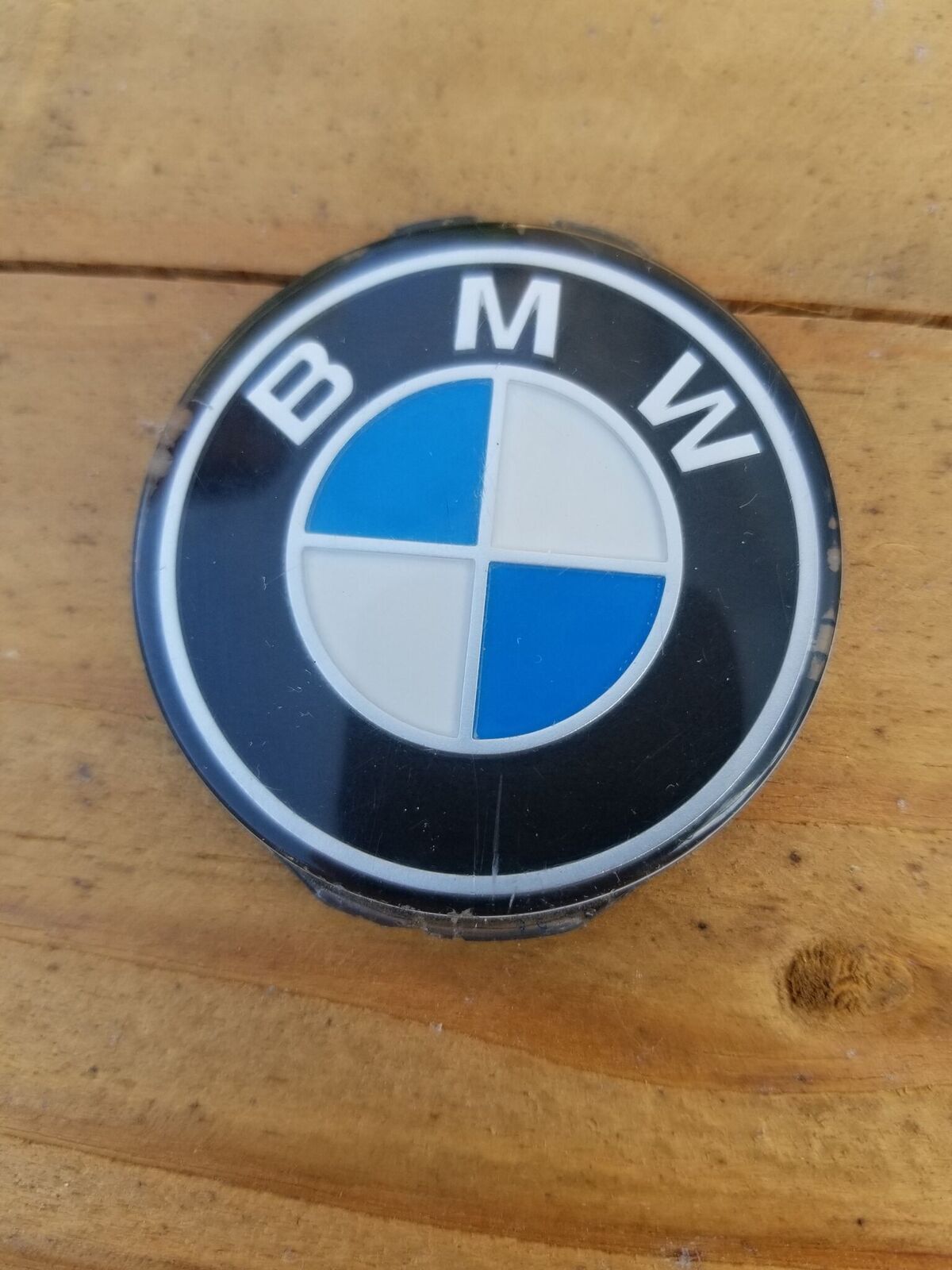 OEM BMW e30 e28 e24 mtech 1 steering wheel emblem 325i 325is 325ix 318i 318is m3