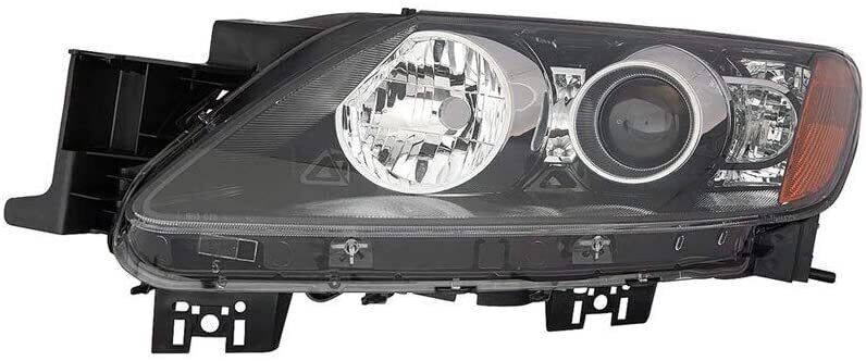 Headlight For 2010-2011 Mazda CX7 Driver Side Black Housing Clear HID Projector