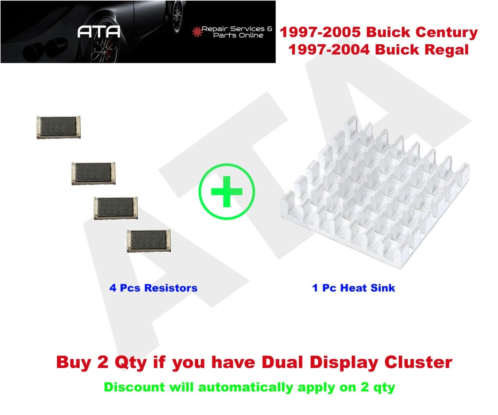 For BUICK CENTURY REGAL Speedometer Instrument Cluster Display LCD Repair Kit