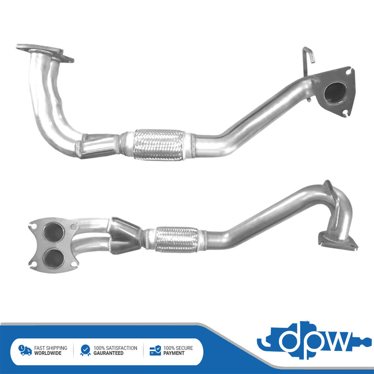 Fits Lotus Elise 1995-2000 1.8 + Other Models Exhaust Pipe Euro 2 Front DPW