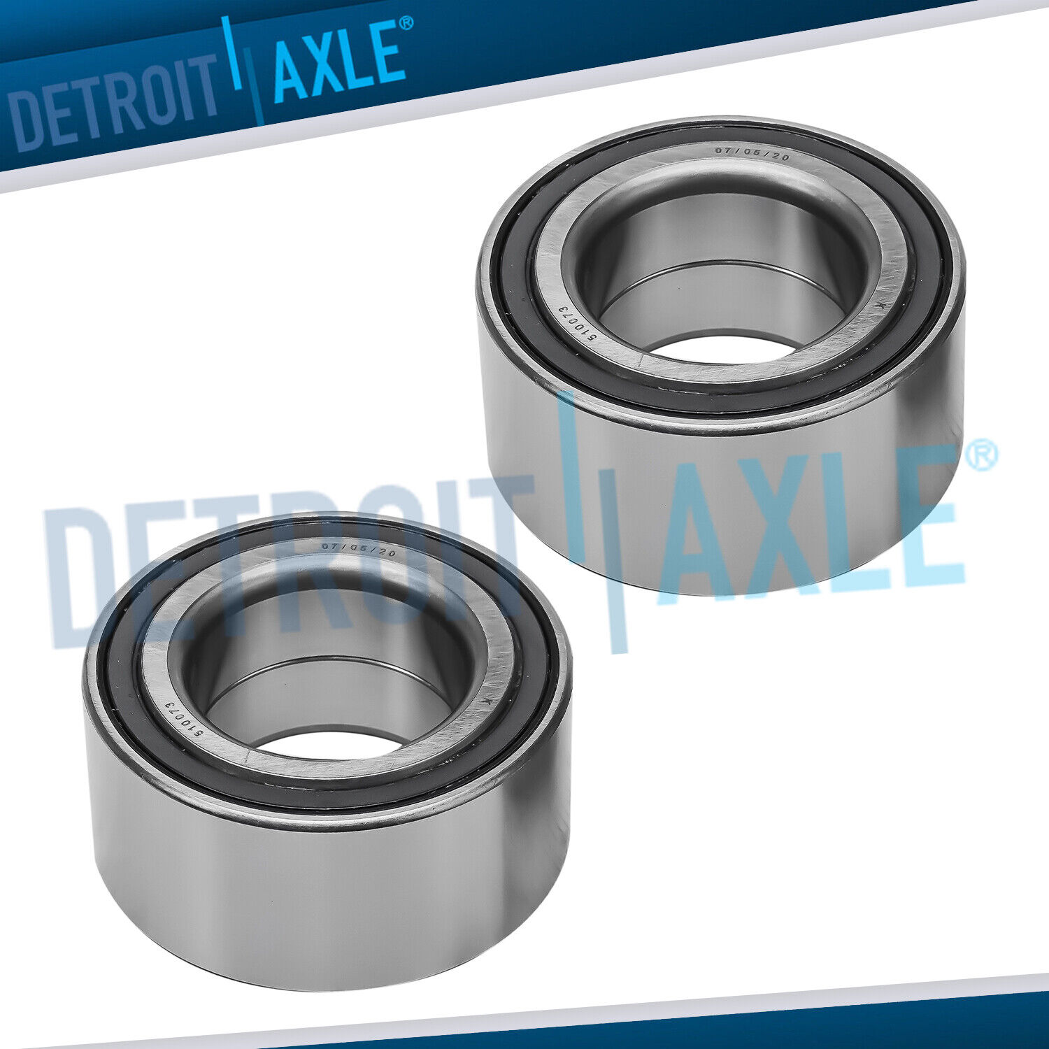 TWO New Rear Wheel Bearings for Jaguar X-Type XK XKR XJ XJR with ABS