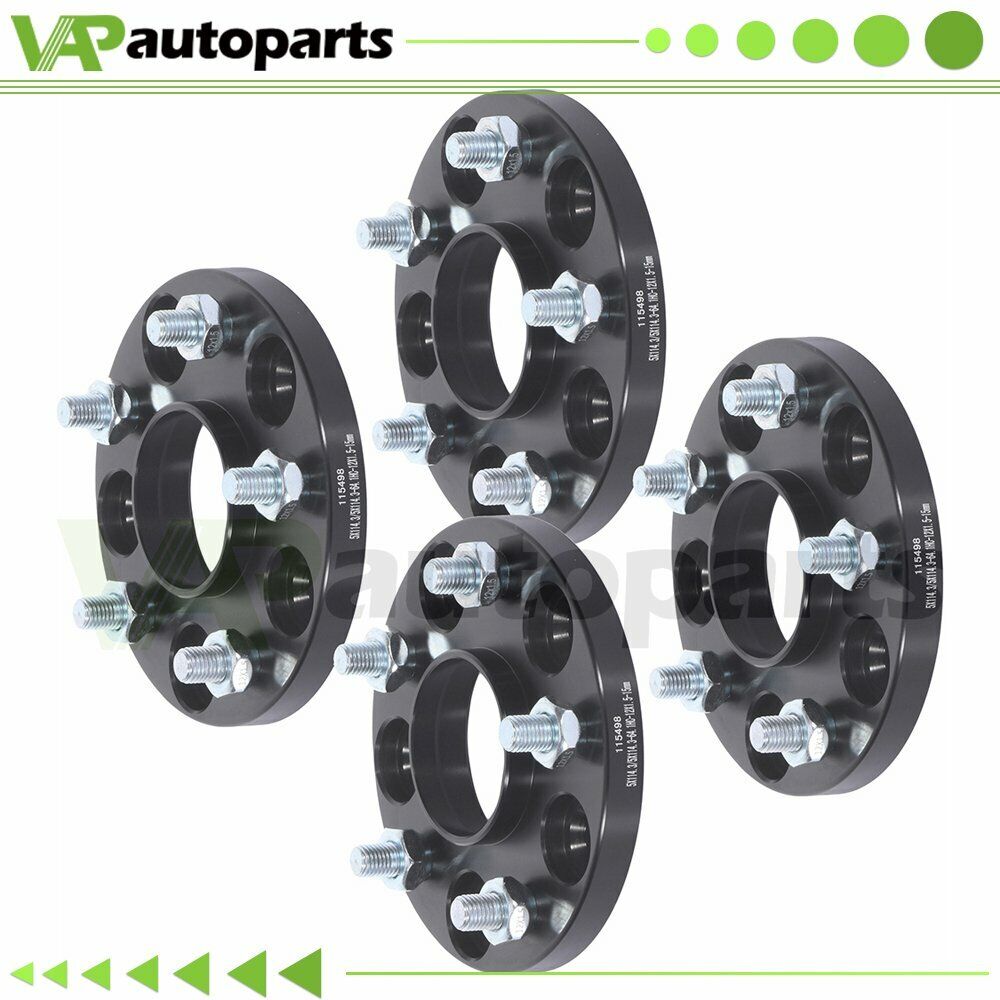 4pcs 15mm Hubcentric Wheel Spacers 5x4.5 5x114.3 For Honda Accord Civic Acura CL