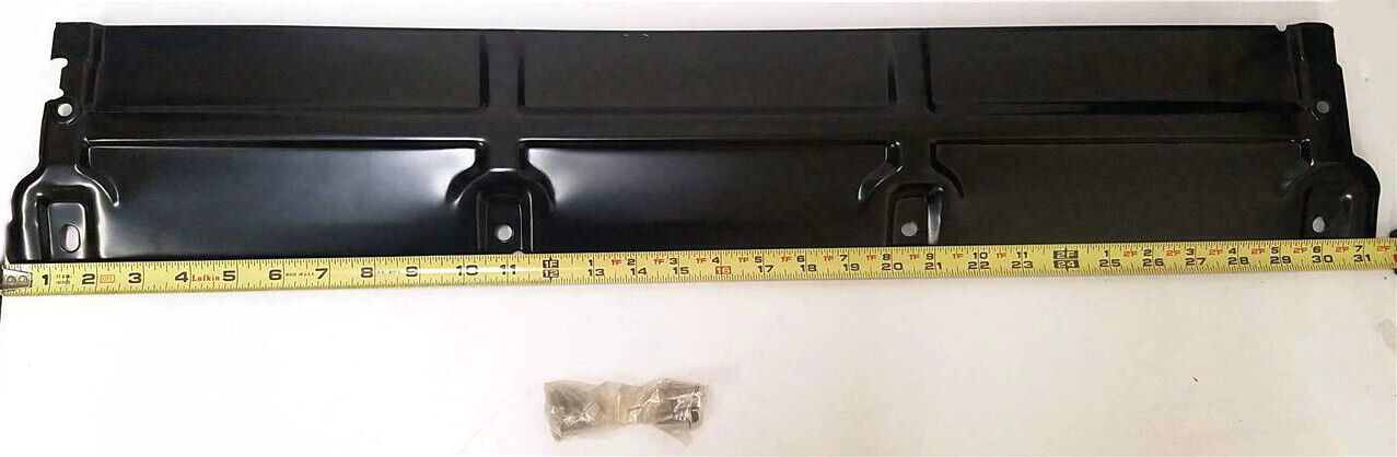 1968 - 1977 Chevy Chevelle BLACK Heavy Duty Radiator Support Panel Cover