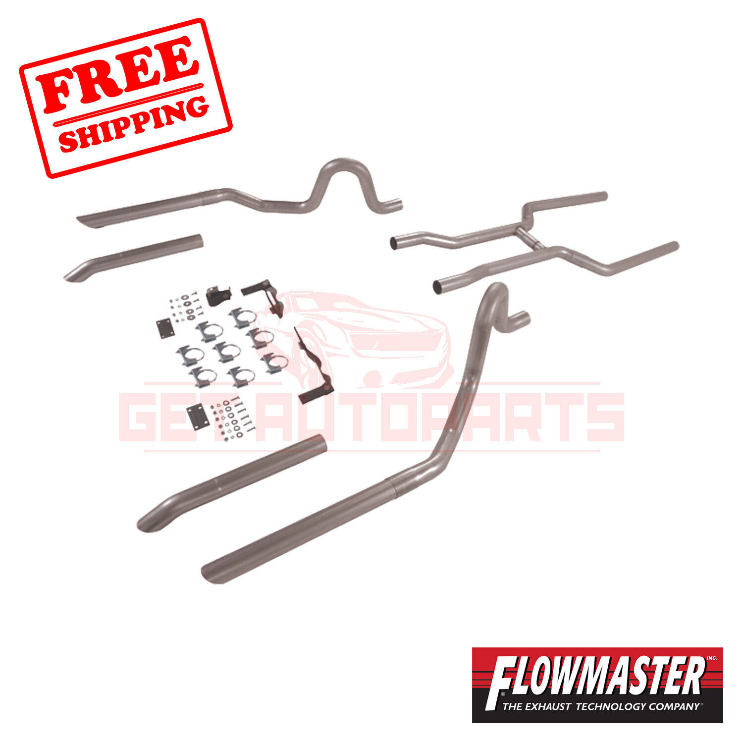 FlowMaster Pipe System Kit for Buick GS 400 1968-69