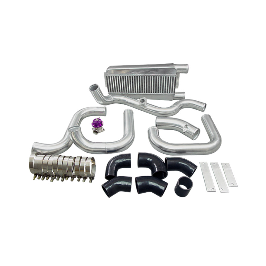 CXRacing Intercooler Kit for 04-08 Acura TSX K24 Motor T04E Black Hose