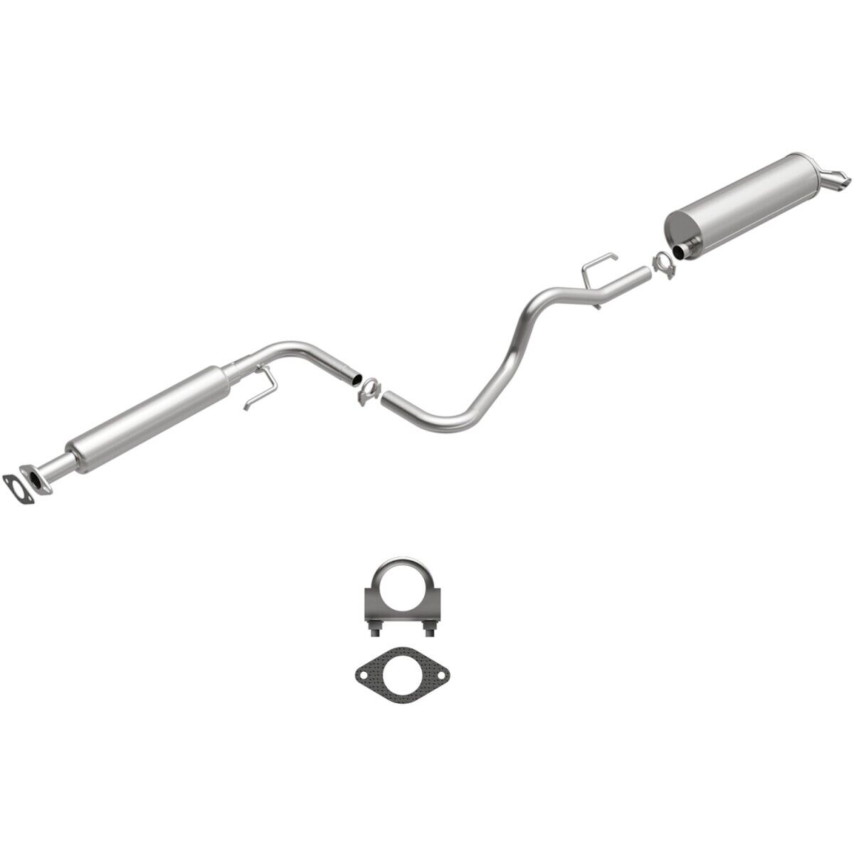 Open Box 106-0204 Exhaust System Left Driver Side Hand For Saturn Ion 2005-2007